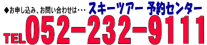 スキーツアーとスノーボードツアーのご予約はこちらまで